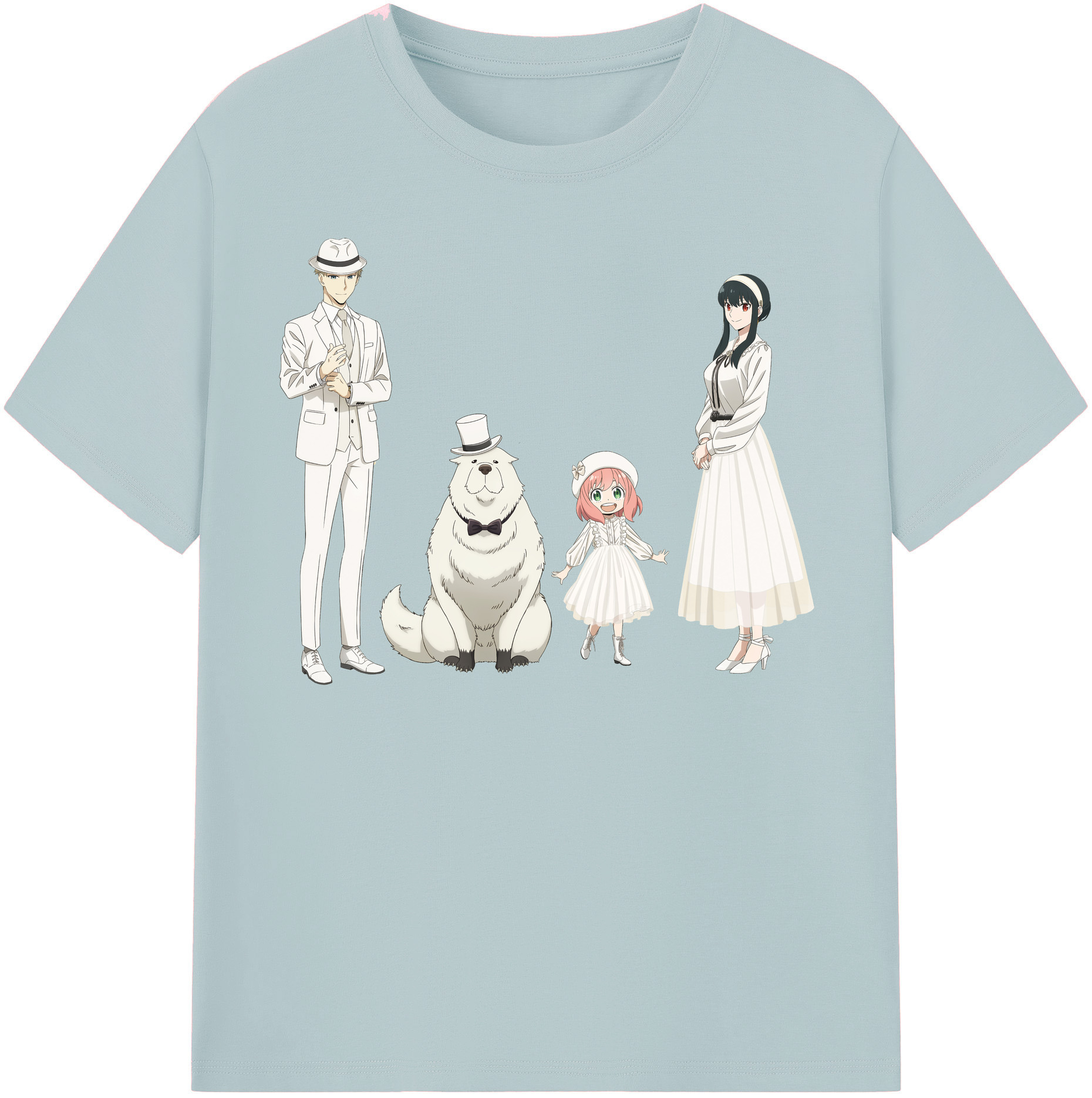 （画像用） SPY×FAMILY间谍家家酒 綿100％半袖Tシャツ（フロントプリント）